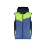 CMP Kid Hybrid Gilet Fix Hood