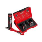 MILWAUKEE USB Bluetooth Kopfhörer inkl. L4B3 RED LITHIUM Akku u. Ladekabel L4RLEPB-301