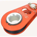 seilrolle lt orange gr 60kn mit gleitlagerung