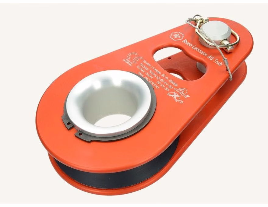 seilrolle lt orange gr 60kn mit gleitlagerung seilrolle lt orange gr 60kn mit gleitlagerung