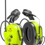 Peltor LiteCom Plus hearing protector with helmet attachment