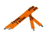 STIHL Braces, orange, 110cm, metal clips