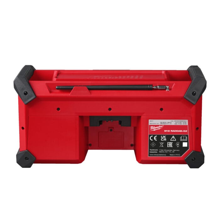 MILWAUKEE Radio M18™ DAB+ Batteria/Corrente - immagine 16