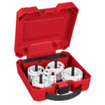 set seghe a tazza bimetallica
