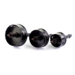 set seghe a tazza bimetallica