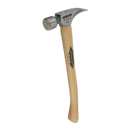milwaukee martello in titanio con manico in legno