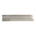 milwaukee set foratura sds max (5 pezzi)