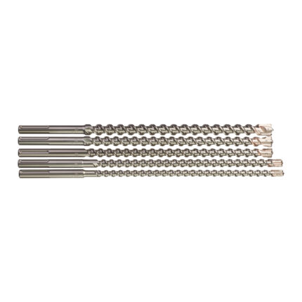 milwaukee set foratura sds max (5 pezzi)