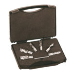 milwaukee set frese in hss 6 pz con attacco weldon da 19 mm ed estrattore e serie 30 mm di lunghezza