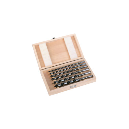 milwaukee mecchie elicoidali 230 mm (6 pezzi). custodia in legno
