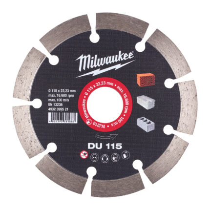 milwaukee disco diamantato du materiali morbidi