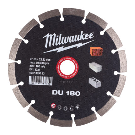 milwaukee disco diamantato du materiali morbidi