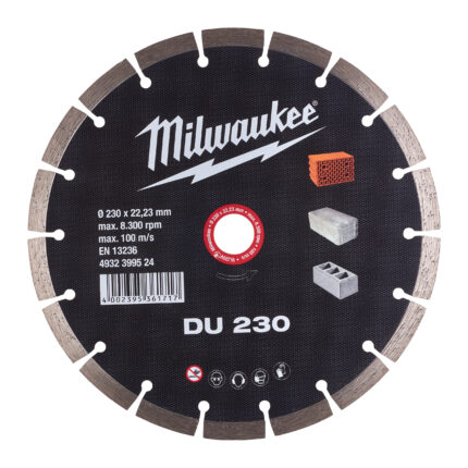 milwaukee disco diamantato du materiali morbidi