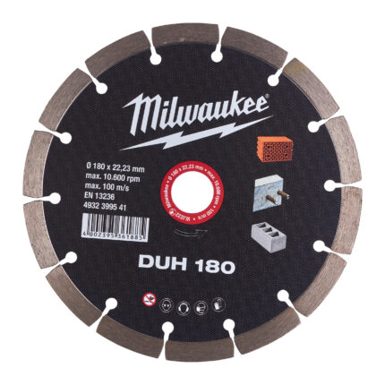 milwaukee disco diamantato duh materiali duri