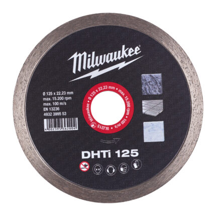 milwaukee disco diamantato dhti ceramica