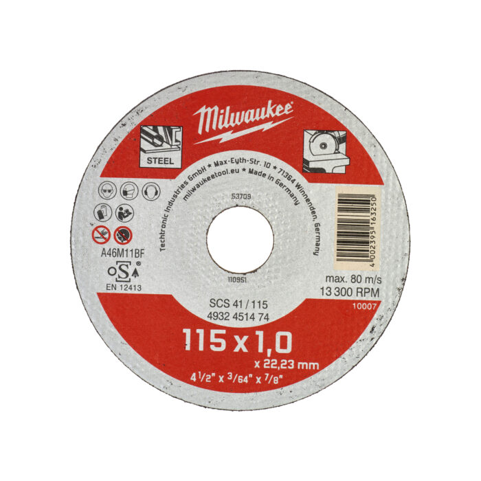 Milwaukee Contractor Trennscheiben Milwaukee Contractor Trennscheiben