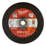 milwaukee ⌀230 mm disco metallo pro+ con spessore di 6 mm e foro di 22,2 mm