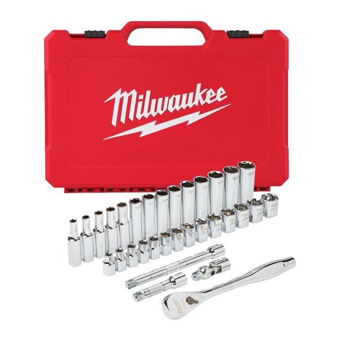 milwaukee set di cricchetto e bussole