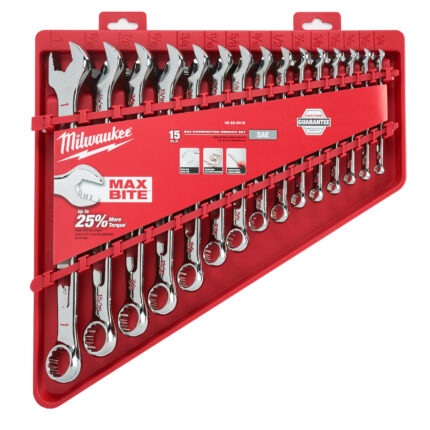 milwaukee set chiavi combinate a cricchetto max bite™