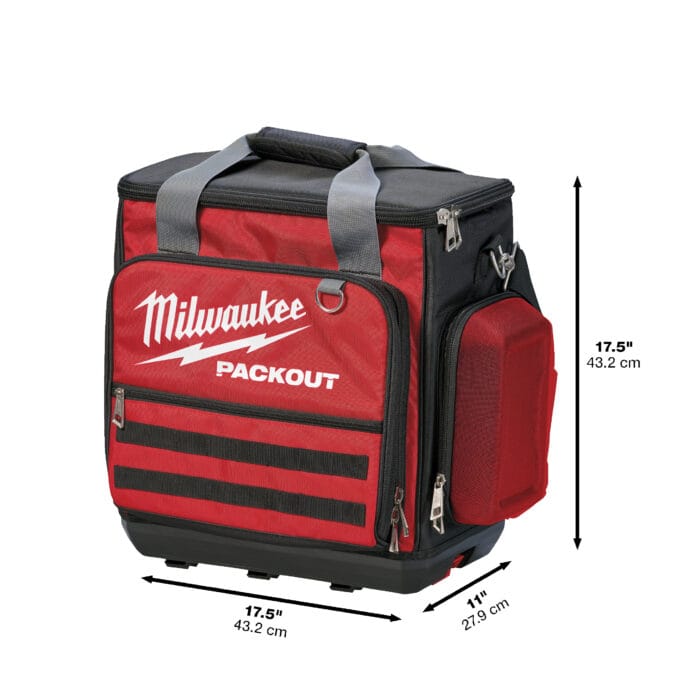 MILWAUKEE PACKOUT™ technische Werkzeugtasche beiliegend
