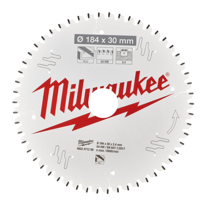 Milwaukee Sägeblätter für Kreissägen für handgeführte Werkzeuge Milwaukee Sägeblätter für Kreissägen für handgeführte Werkzeuge