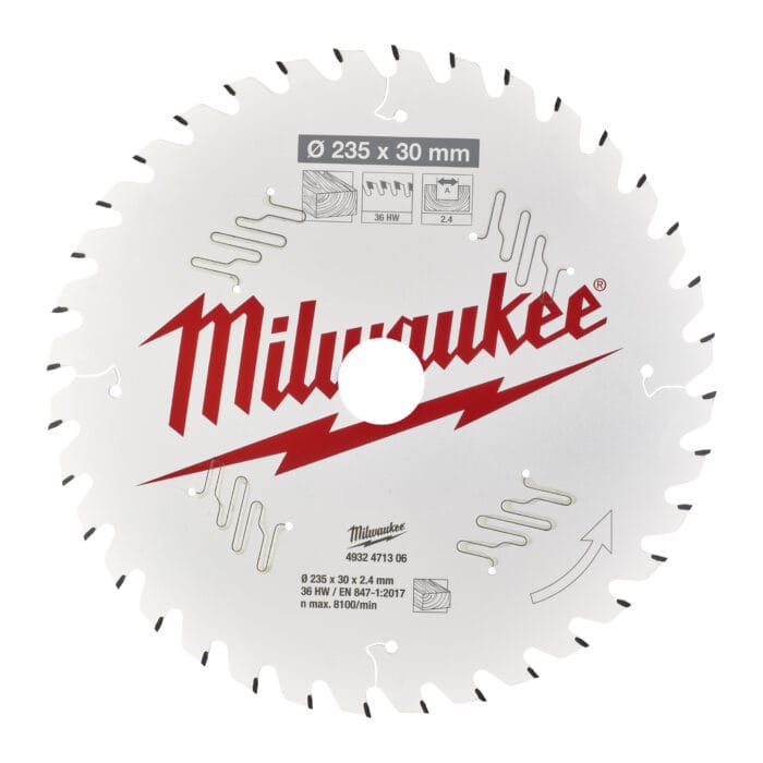 milwaukee Klinge für Kreissäge 235 mm