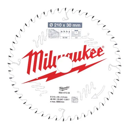milwaukee lame per seghe circolari per utensili portatili