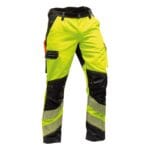 Pfanner canvas warnhose fr 20471 neon yellow