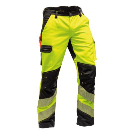pfanner canvas warnhose en 20471 giallo neon