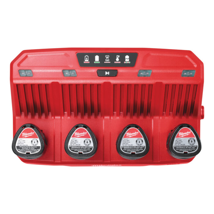 milwaukee caricabatterie multiplo m12™ milwaukee caricabatterie multiplo m12™