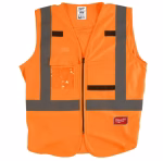 milwaukee warnweste orange