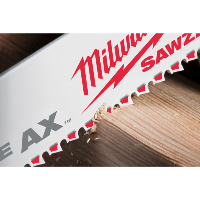milwaukee lame demolizione heavy duty: legno con chiodi