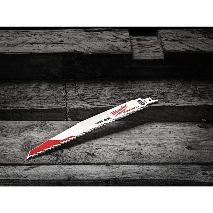 milwaukee lame demolizione heavy duty: legno con chiodi