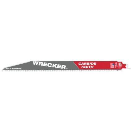milwaukee lame demolizioni multimateriale wrecker™ denti in carburo