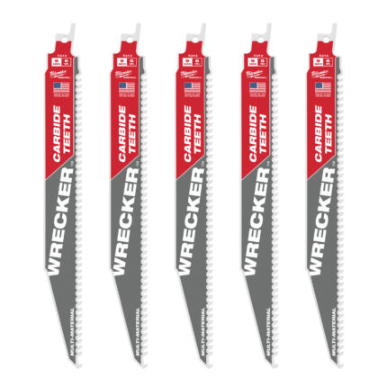 milwaukee lame demolizioni multimateriale wrecker™ denti in carburo