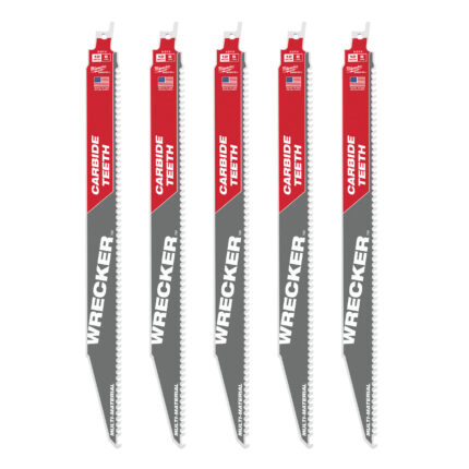 milwaukee lame demolizioni multimateriale wrecker™ denti in carburo