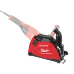 milwaukee cuffia da taglio per aspirazione polvere compatibile con ag 21, agv 22, ag 24, agvk 24 e m18 flag230xpdb
