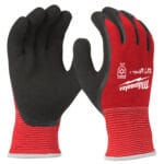 milwauke latex coated winter gloves cat. cut a