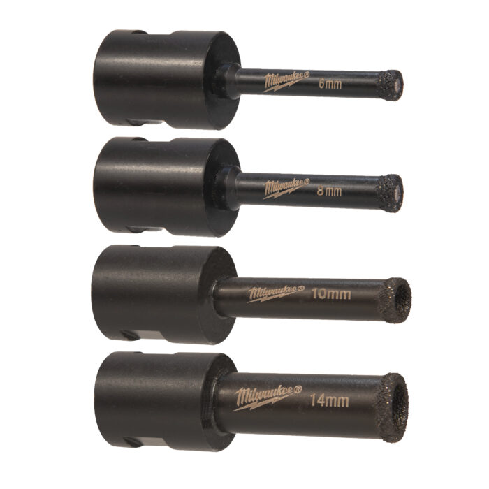 milwaukee punte diamantate a secco diamond max™ milwaukee punte diamantate a secco diamond max™