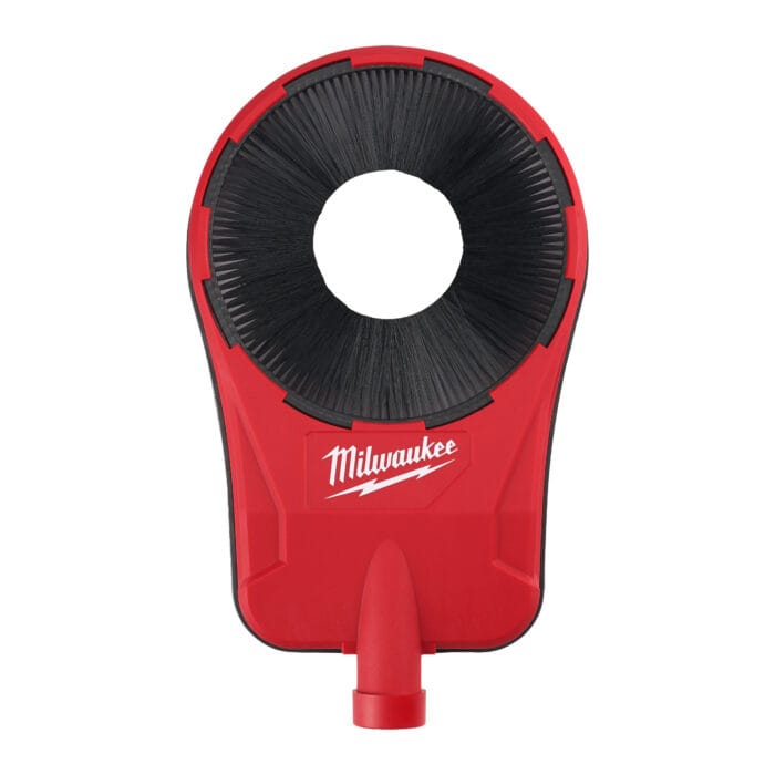 milwauke Absaugsystem für Kronen Ø 25 152 mm. Ausgestattet mit Bürsten für eine verbesserte Vakuumwirkung.