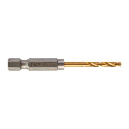 milwaukee punte metallo hss g titanio shockwave