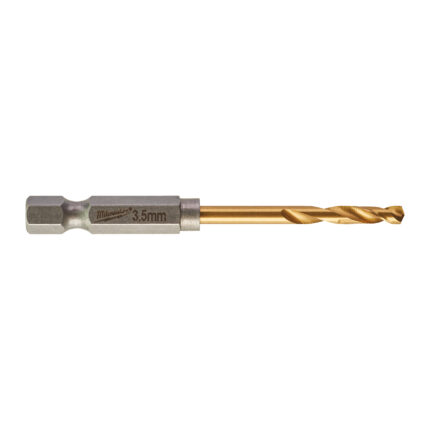 milwaukee punte metallo hss g titanio shockwave