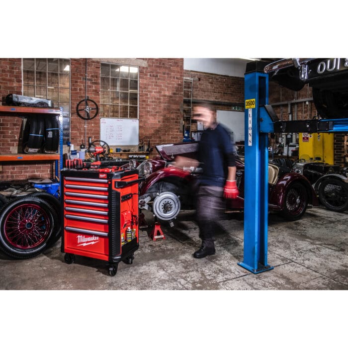 milwaukee carrello portautensili a 7 cassetti