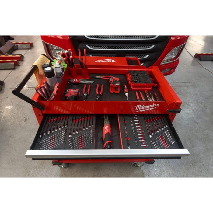 milwaukee carrello portautensili a due ripiani