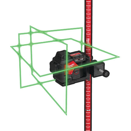 milwaukee asta telescopica 3.6 m per laser