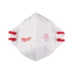milwaukee mascherina pieghevole ffp2 nr d 20 pz