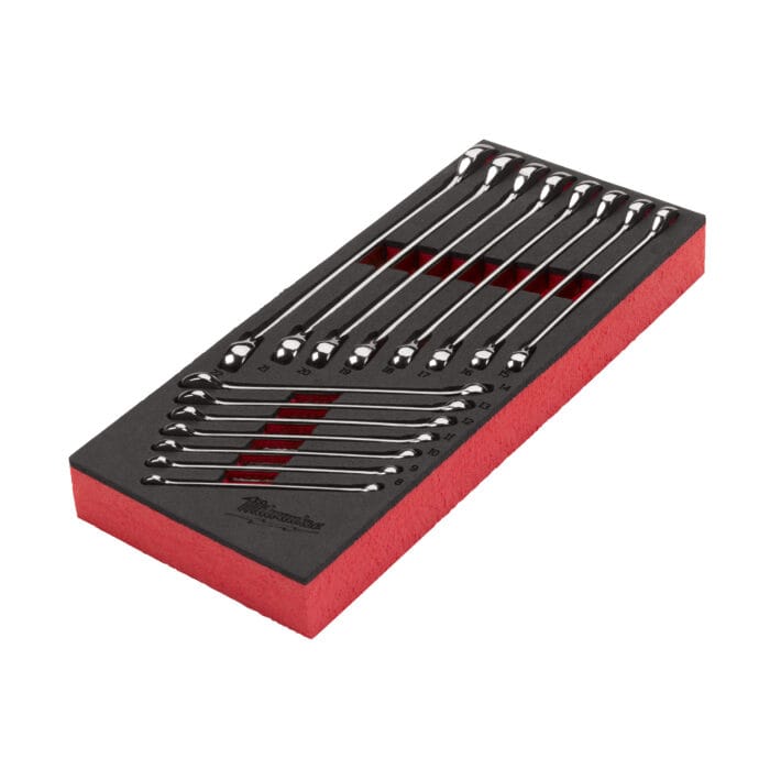 milwauke set di chiavi combinate max bite™ in modulo morbido