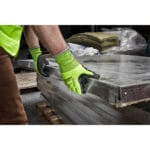 milwaukee guanti alta visibilità spalmati in poliuretano cat. taglio d