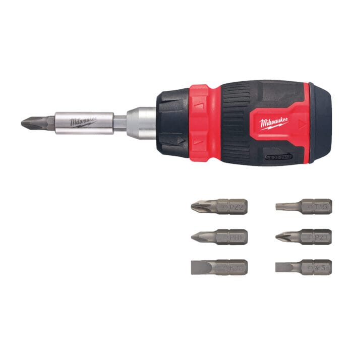 milwauke multi-purpose screwdrivers with ratchet