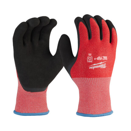 milwauke latexbeschichtete Winterhandschuhe Kat. Schnitt B